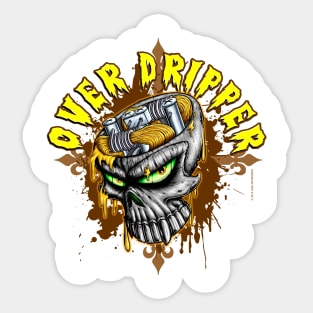 Over Dripper Vape Sticker